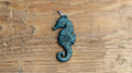Seahorse Charm (Blue)