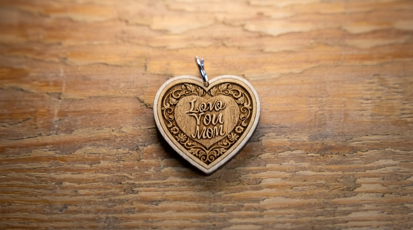 Love You Mom Charm