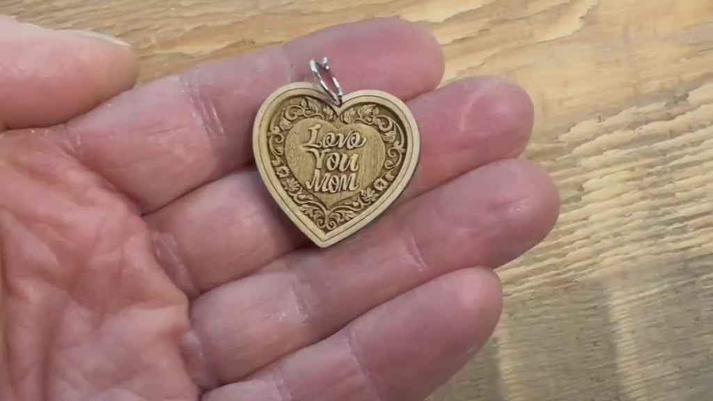 Love You Mom Charm